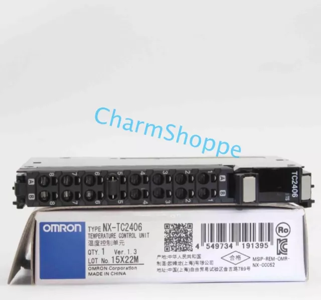 New Brand Omron NX-TC2406 1PCS Temperature Control Unit Free Shipping NX TC2406