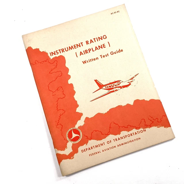 1972 Airplane Instrument Rating Test Guide