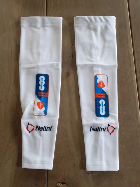 Gants Cyclisme Vintage Nalini Team Amica Chips, Taille XL, Neufs Avec étiquettes, Italie