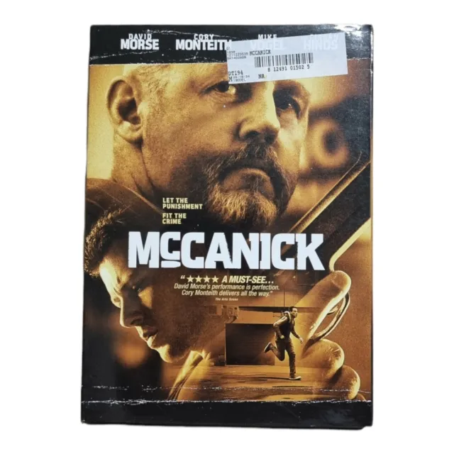 McCanick (DVD, 2014, Widescreen) David Morse, Cory Monteith, & Mike Vogel