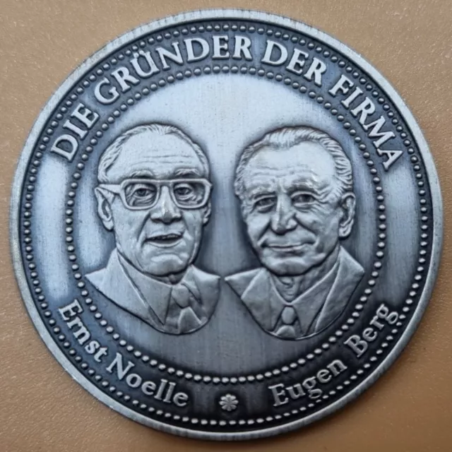 Silbermedaille, Medaille Silber 999, 50 Jahre Phoenix Feinbau, Noelle & Berg