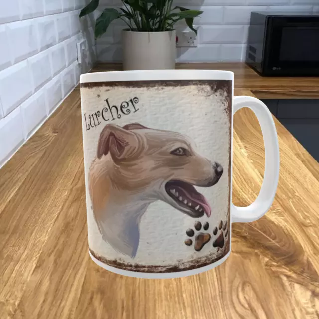 Lurcher 11oz Coffee Mug My Dog's Bedtime Prayer Theme 126DRMUG