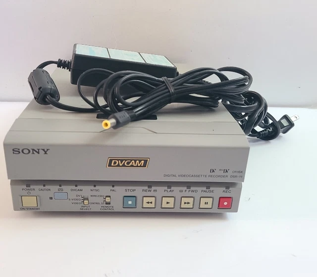 SONY DSR-11 MINIDV DVCAM Player Recorder NTSC PAL 110-220 V