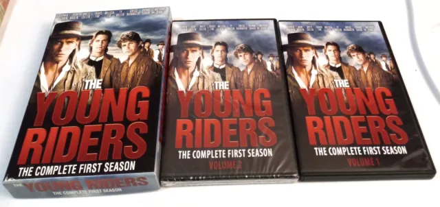 Young Riders - The Complete First Season (DVD, 2013, 5-Disc Set) Vol.2 is Sealed