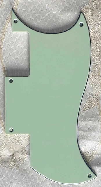 Pick Epiphone SG Special Style Guitar Pickguard,3 Ply Vintage Green