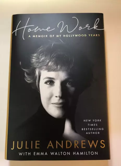 Home Work A Memoir of My Hollywood Years Julie Andrews SIGNED Hardcover Home Work A Memoir of My Hollywood Years Julie Andrews SIGNED Hardcover