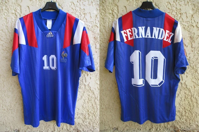 Maillot De Foot Vintage équipe De France 2008-2009 - Adidas Taille M
