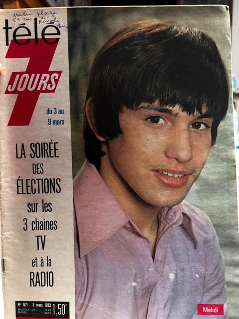 Télé 7 Jours N°207 – Mars 1964 – Magazine Vintage Bon état