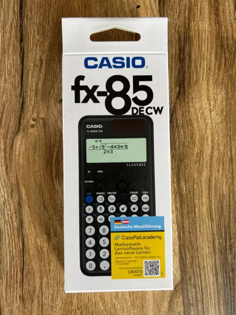 Casio FX-85DE X ClassWiz technisch-wissenschaftlicher Rechner