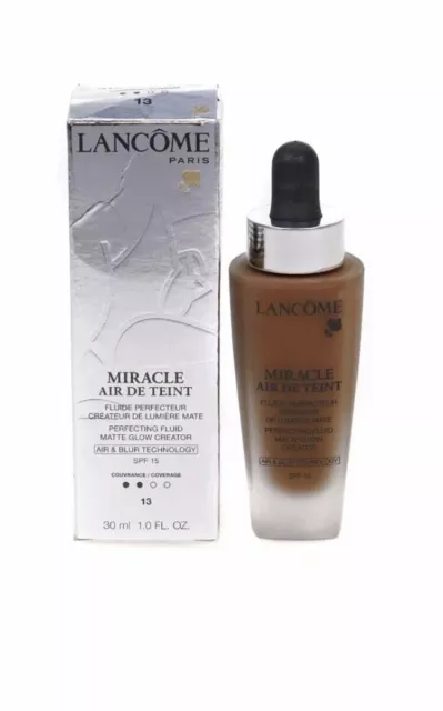 Lancome Miracle Air De Teint Liquid Foundation SPF 15 Colour 13 Matte Glow