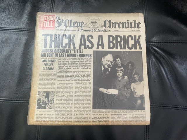 WEB限定】 JETHRO TULL☆Thick As UK Chrysali A Brick 洋楽 | www