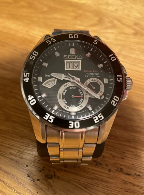 Seiko Premier Kinetic Perpetual Steel | Chrono24.in ♢SEIKO