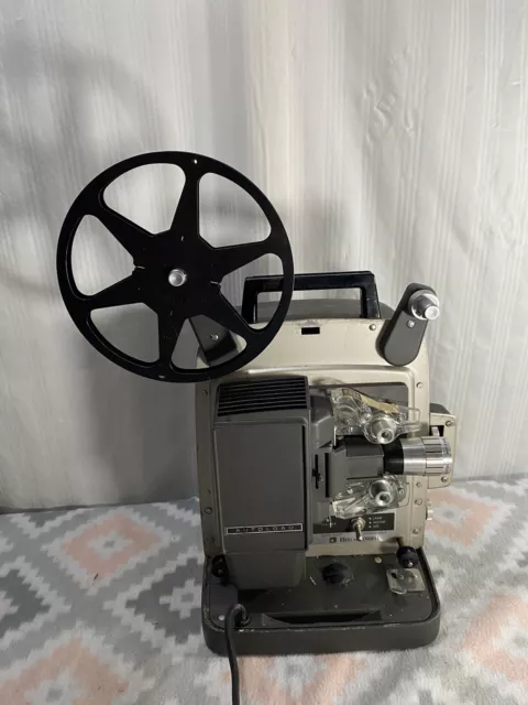 Bell & Howell Super Eight 8mm Autoload Film Projector Model 346A w/ Reel Tested