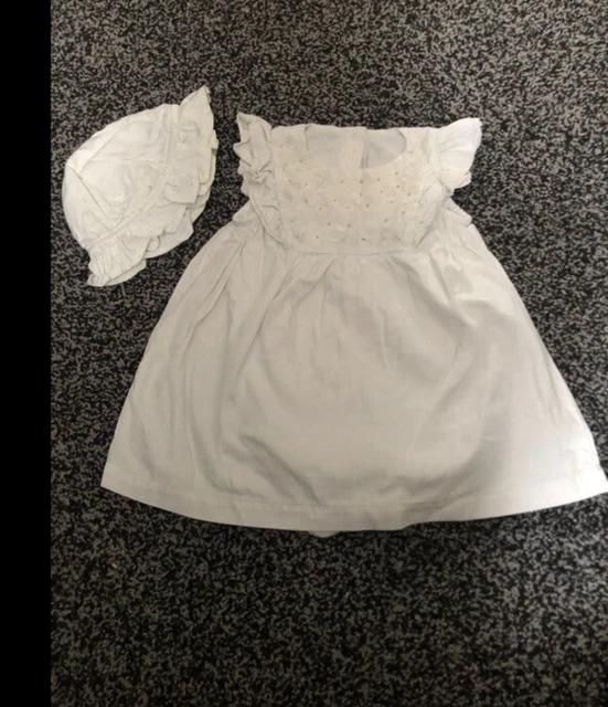 Baby Girls 2 Piece Dress Set From M&S 12-18 Months