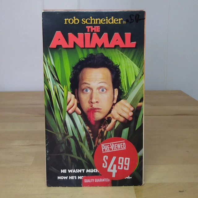 THE ANIMAL ROB Schneider , Edward Ashner Vhs 3.50 PicClick