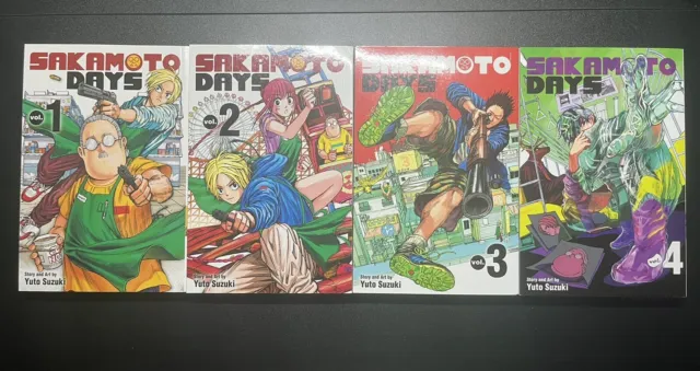 Sakamoto Days Manga Volumes  #1-8