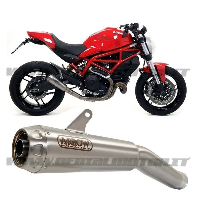 Exhaust + Link Pipe Arrow Pro Titan Ducati Monster 797 2017 > 2020