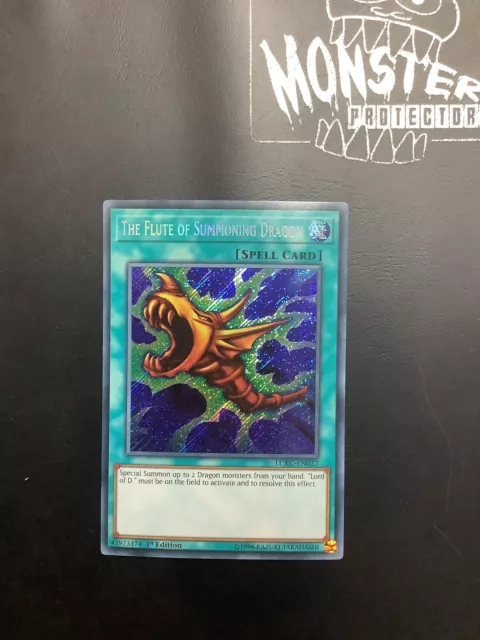 Yugioh The Flute Of Summoning Dragon Secret Rare Lckc-En027 1St Edition