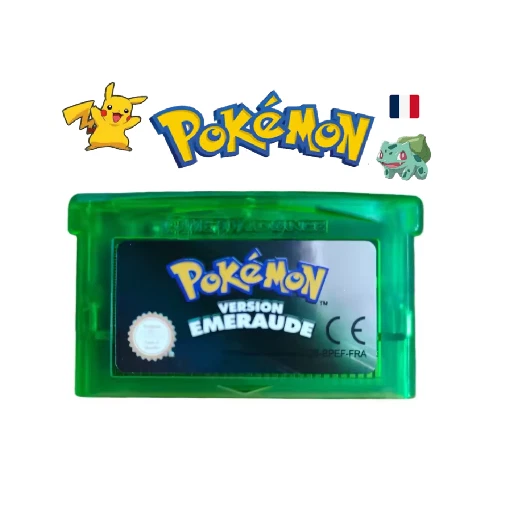 Nintendo - Pokemon Emeraude Version  Fr  - WATA 8.5 CIB - Gameboy Advance - Jeu Vidéo - Dans La Boite D Origine