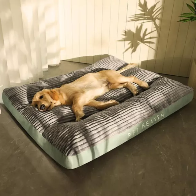 Big Pet Corduroy Pad Removable Pet Sleeping Bed Pet Large Sofa  Kennel