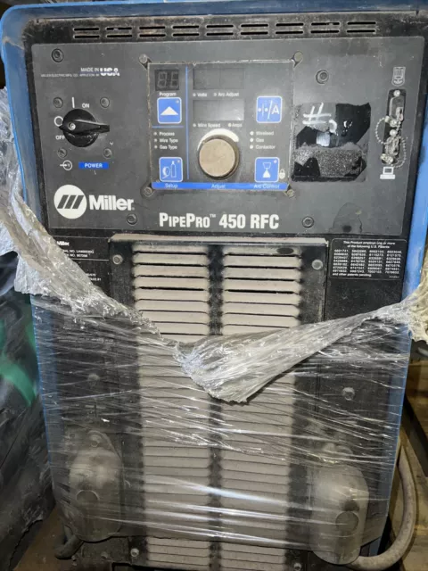 Miller Pipepro 450 REC Wire Feeder Included..**READ DESCRIPTION**