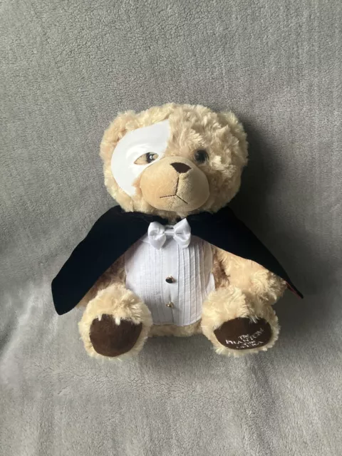 PHANTOM OF THE Opera Bear Soft Plush Toy 1986 West End Musical Theatre