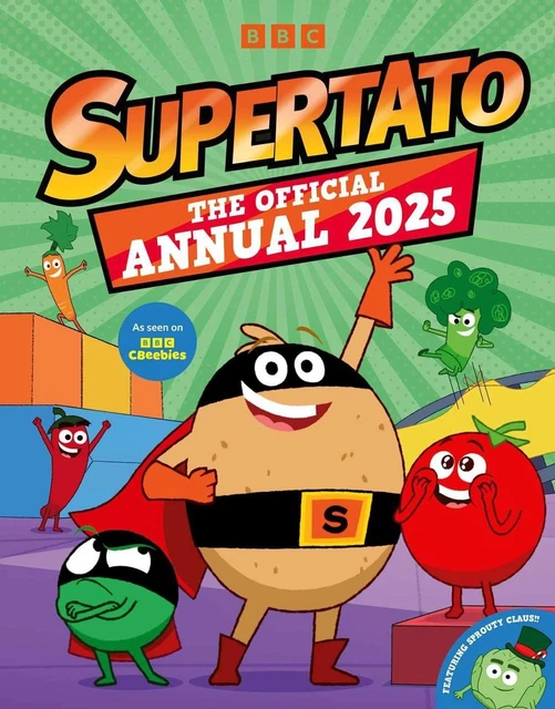 SUPERTATO THE OFFICIAL Annual 2025 By Supertato English Hardcover 