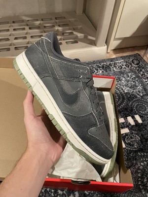 NIKE DUNK LOW Swoosh Shadow Iron Grey Scream Green DQ7681-001 Size 12 $140.00 - PicClick