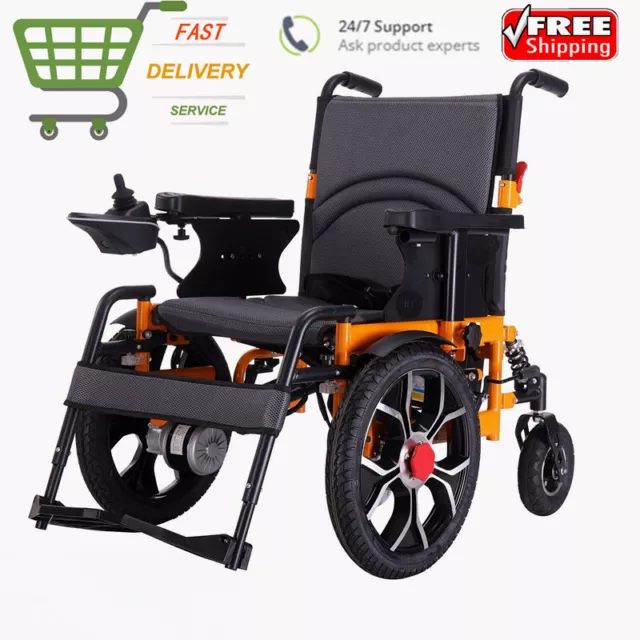 Nuevo 24V12Ah plegable ligero para silla de ruedas eléctrica ayuda a la movilidad motorizada