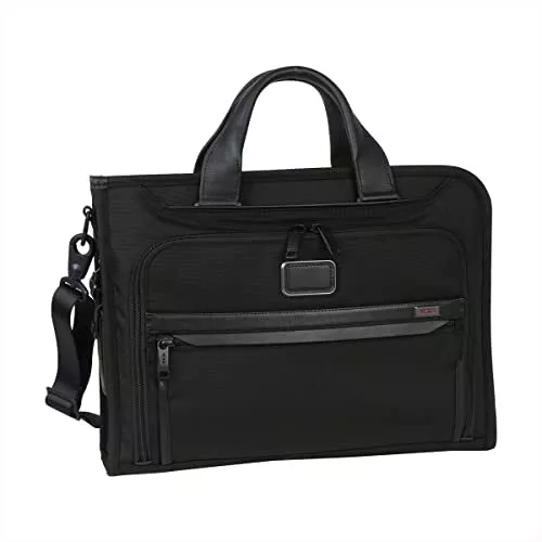 [Tumi] Alpha3 2603110 Slim Deluxe Portfolio Briefcase Black