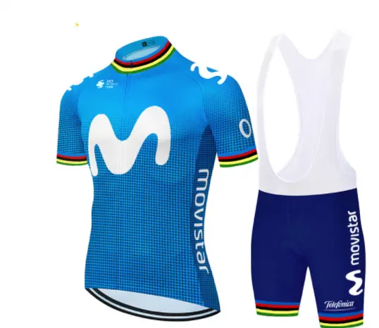 MOVISTAR TEAM 2021 Camiseta  Maillot culote equipación ropa ciclismo bici mtb 2