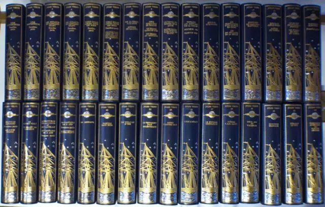 Jules Verne 32 volumes édition Jean de Bonnot