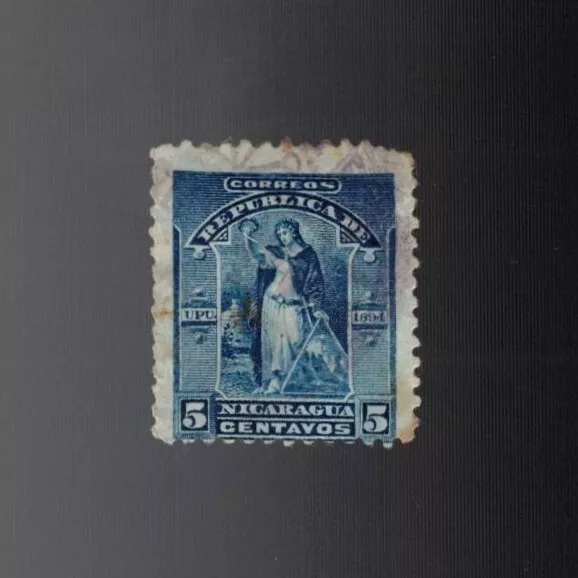 Nicaragua, Scott 63, Victory, 1894, used