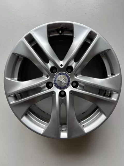 Genuine Mercedes E Class 212 17'' Inch Alloy Wheel A2124015602 8J ET48 in Silver