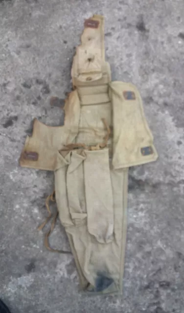 Russian aggressors RPG-7 canvas backpack, Ukraine 2024 origin