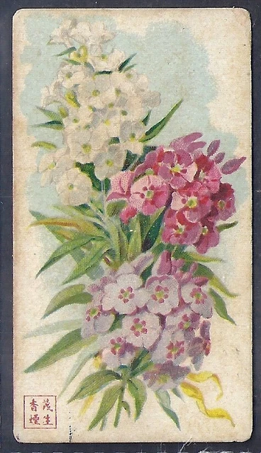 American Cigarette Co. (China)-Flowers-#42- Scarce Card!!!