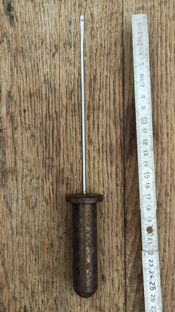 Outil Ancien Rare - Compas à Rondelles Pour Cordonnier/Bourrelier - Occasion