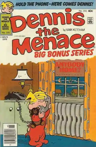 Dennis the Menace Bonus Magazine Series #191 VG; Fawcett | low grade comic - we