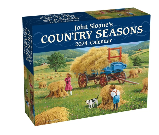 JOHN SLOANE'S COUNTRY Seasons 2024 DayToDay Calendar John Sloane EUR