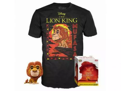 Disney The Lion King Mufasa Special Édition T-Shirt (XL) Pop & Tee Vinyl