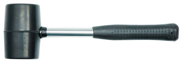 Maillet 410g Marteau Léger de Tuile Caoutchouc Fibre Verre Poignée en Acier 557