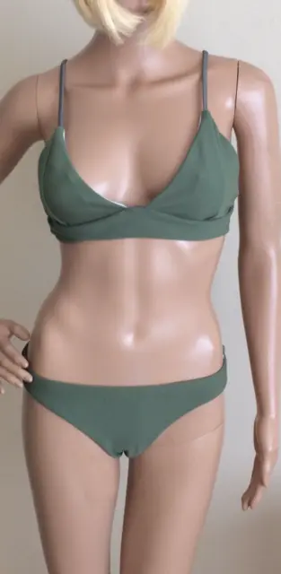 Brazil Bikini Set - Green Yellow Micro Bikini - Maneskin Vic De Angelis