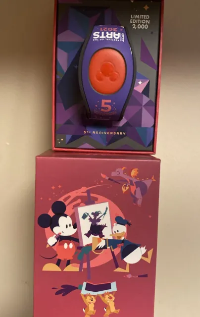 2021 Disney Parks Epcot Festival of the Arts Magic Band LE Mickey Figment NEW!