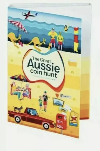 2019 THE GREAT AUSSIE COIN HUNT FOLDER ONLY - No coins included