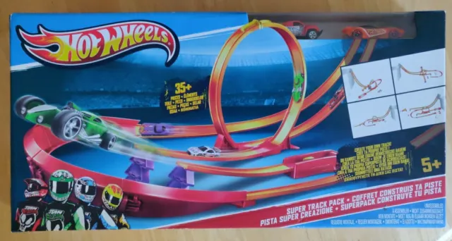 Hot Wheels Super Track Pack Set Toy Playset 5+ Mattel