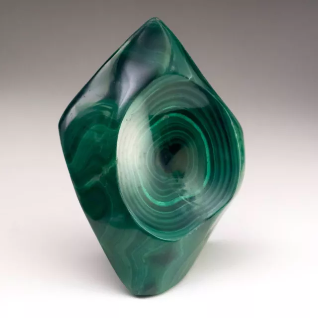 Malachite Polished Natural Specimen Vide Poche Trinket Dish Stone Paperweight