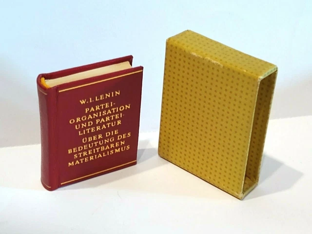 DDR Minibuch "Parteiorganisation und Parteilehrjahr" 1972 Dietz Fr.-Nr. 1892