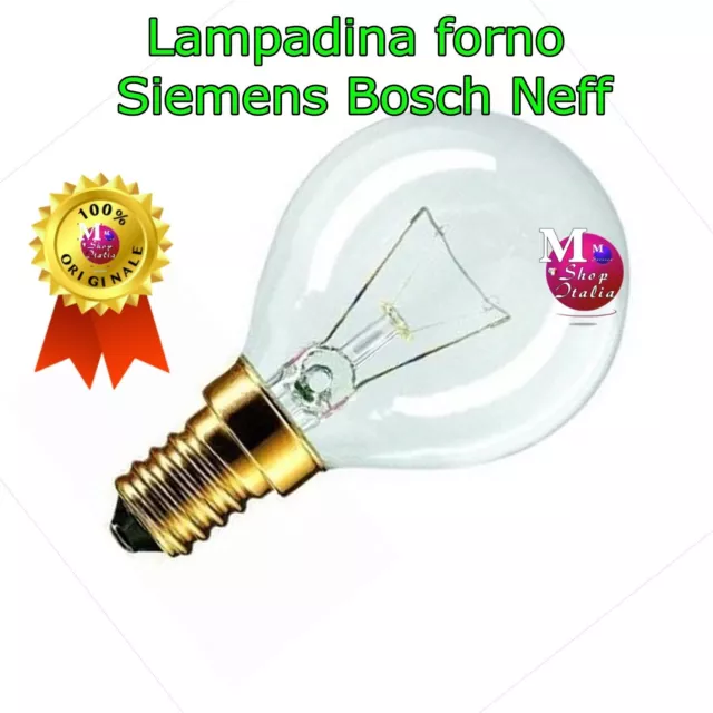 Ampoule De Réfrigérateur 15W E14 (Ses) 230-240V Bosch Neff Siemens