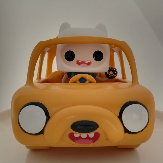 FUNKO POP! RIDES: Jake Car with Finn Vinyl Figure Adventure Time #14 ...
