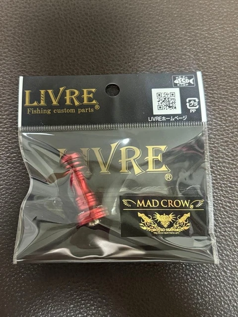 LIVRE MAD CROW 100 Reel Handle Daiwa Black Squid Mania CROW100